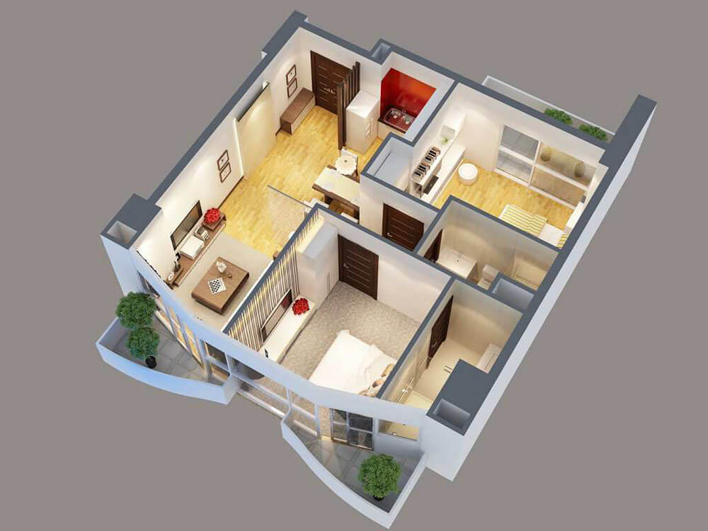 Diện tích tim tường là gì?